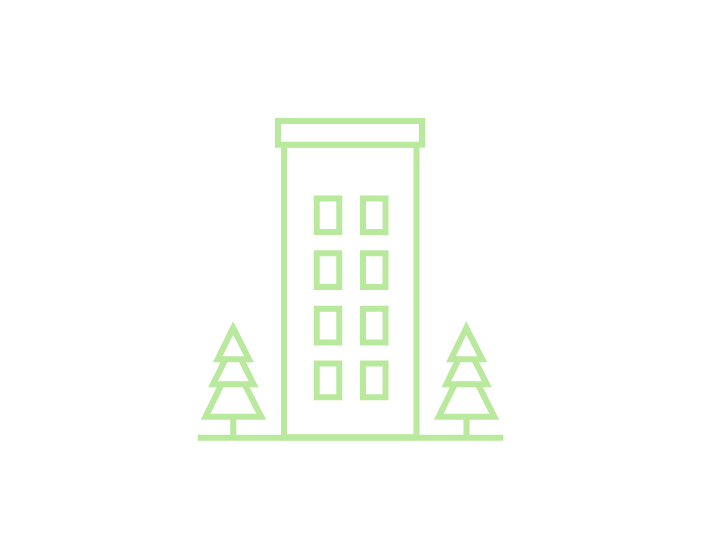 Social housing icon