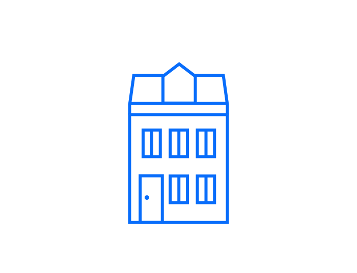 Student housing icon