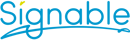 Signable logo