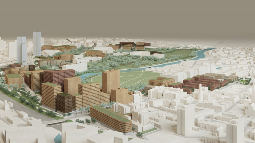 The Salford Crescent masterplan: transforming the learning quarter